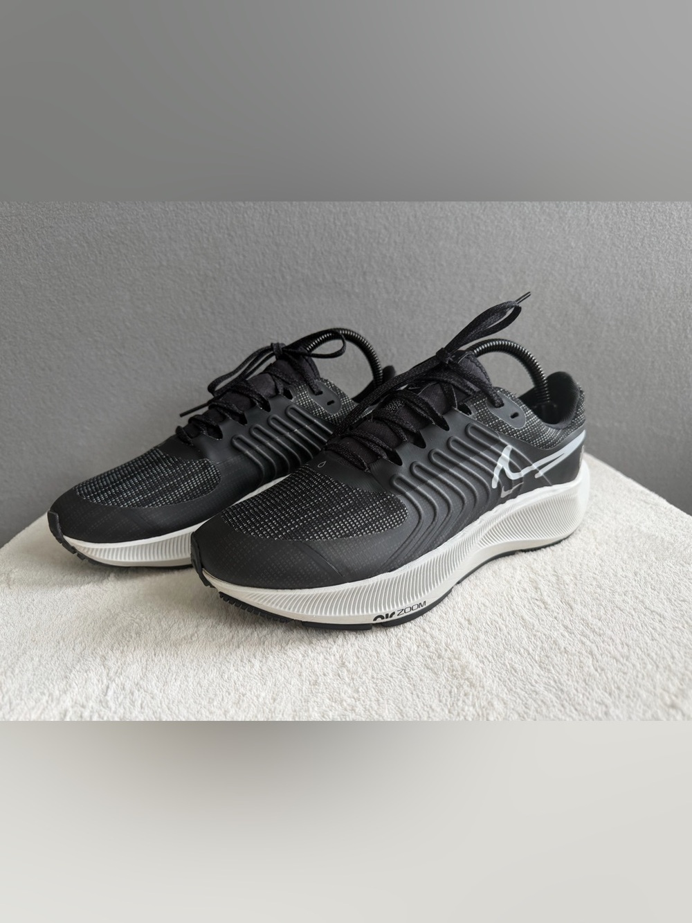 Nike Air Zoom Pegasus 38 Shield s7.5 Women’s Black Waterproof Shoes DC4074-001